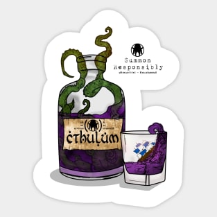 Cthulum: The Rum of Lovecraft Sticker